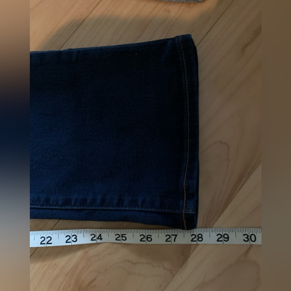 Old Navy Mid-Rise Kicker Bootcut Jean | Dark Blue 4P - Picture 6 of 8